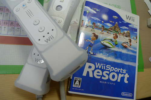 Wiiモーションプラスでよりリアルに楽しく Wii Sports Resort