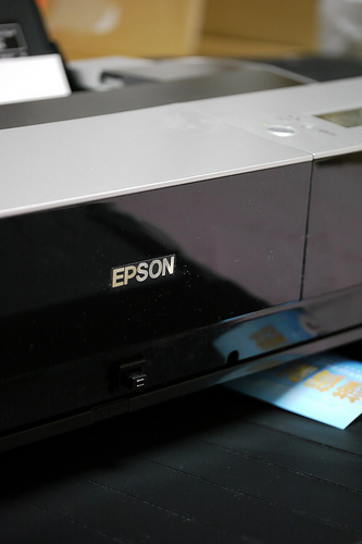 EPSON PX-5002で年賀状プリント