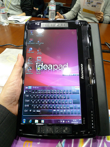 [PR] lenovo ideaPad S10-3t タッチPCがこんなに楽しく安くなっているとは