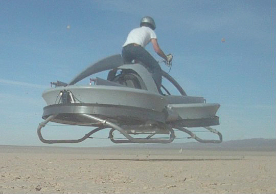 Aerofex Tandem Duct Aerial Vehicle 近未来的ホバーバイク