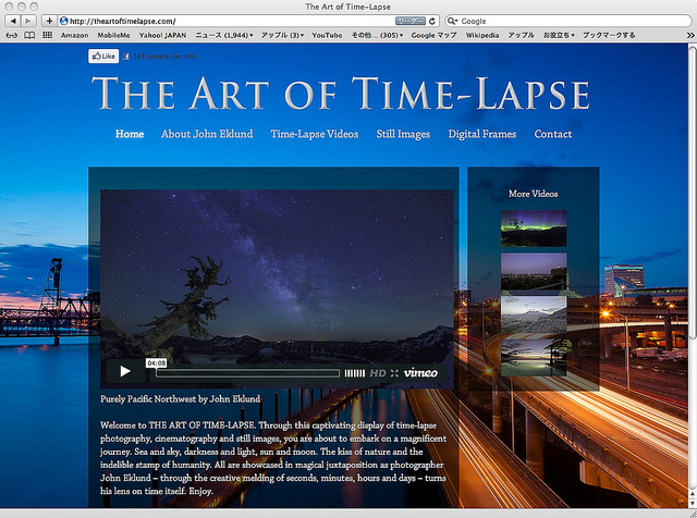 THE ART OF TIME-LAPSE