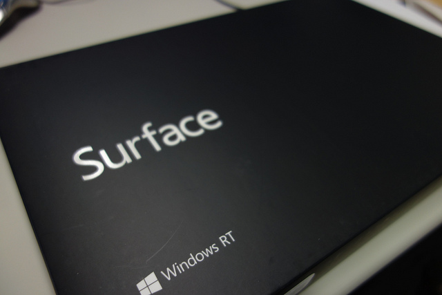 Microsoft Surface with Windows RT Type Coverでの入力が快適