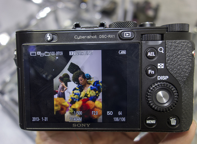 CP+2013 SONY DSC-RX1, CASIO EX-ZR700の撮影体験