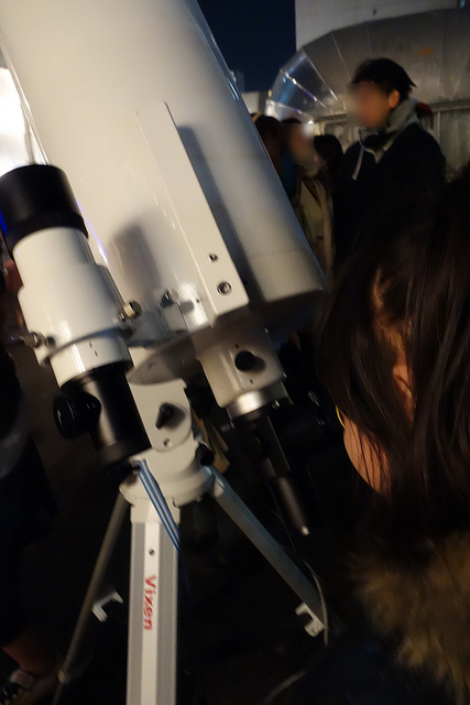 Vixen天体望遠鏡で東京で木星観測