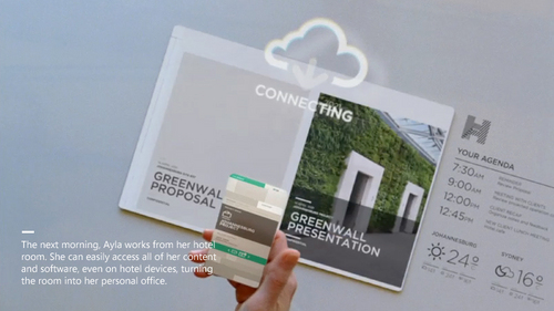 Productivity Future Vision (2011)  Microsoft Office Teamによる未来のビジョン動画