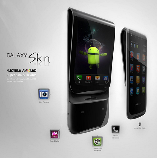 Samsung フレキシブルディスプレイ搭載製品を2012年に発売