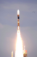 H-IIAロケットによるALOS打ち上げ成功