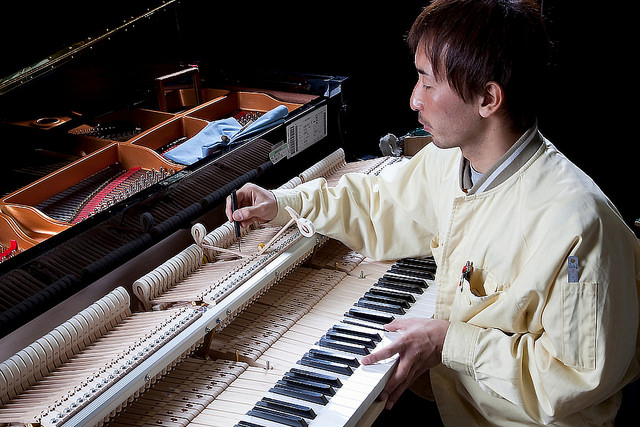 ヤマハ掛川工場でグランドピアノ製造を見学 ピアノは職人の技でできている #ヤマハカート