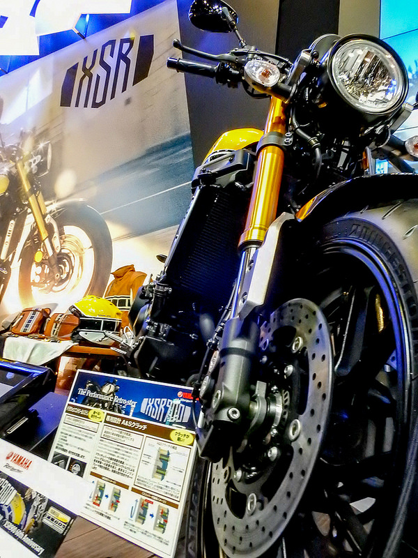 第43回東京モーターサイクルショー ヤマハブースで撮影したバイクの写真