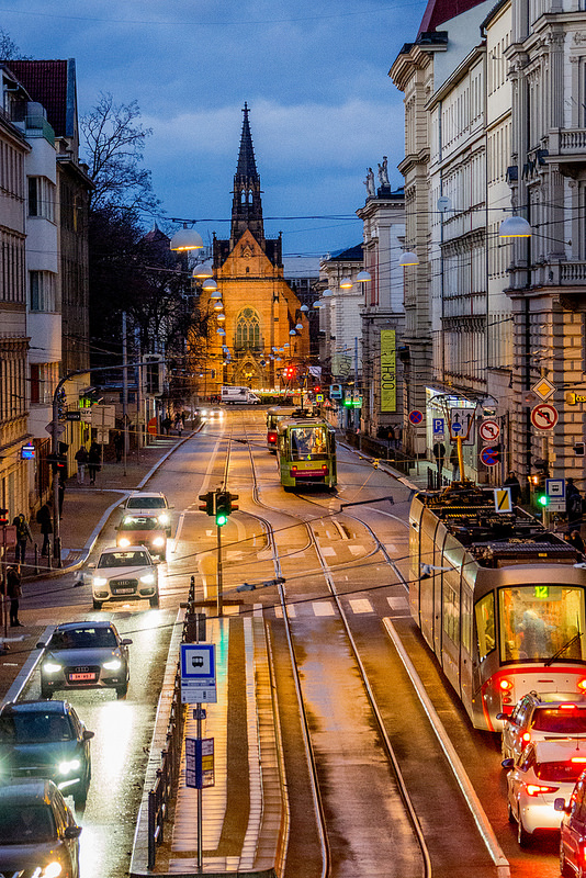 トラムが印象的なブルノの街歩き #brno #ブルノ #visitCzech #チェコへ行こう #link_cz
