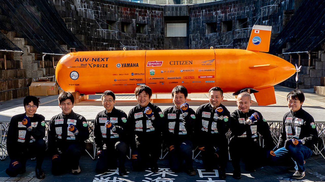 深海ドローンで海底マップを作成する国際技術競技会Shell Ocean