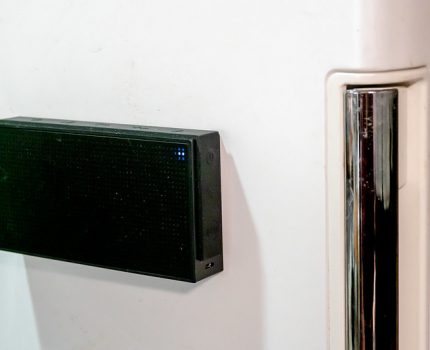 音楽中心に情報なども聞ける家の中で持ち運べるスピーカー Alexa内蔵ポータブルスマートスピーカー NEXUM MEMO