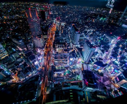 東京の夜景を一望 渋谷最高峰の展望台 #渋谷スカイ #渋谷スクランブルスクエア