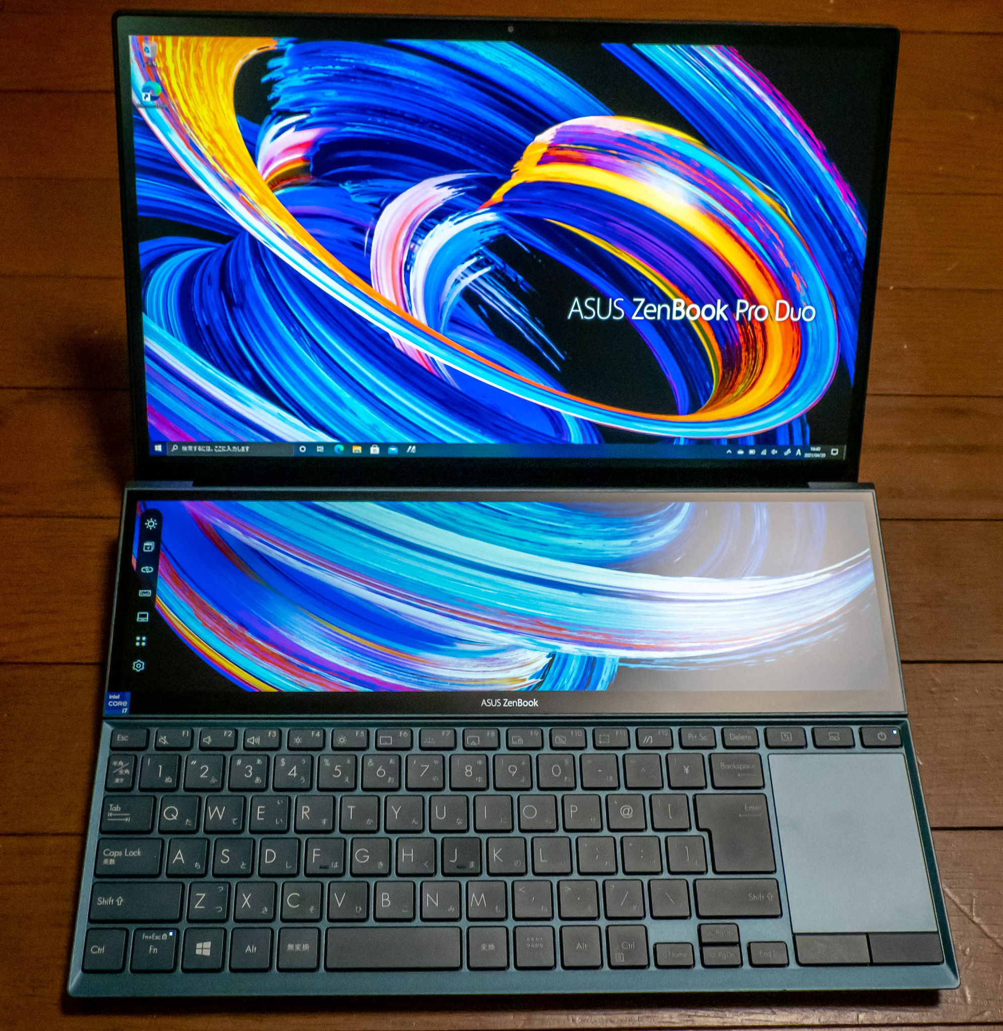 ScreenPad Plusでデュアルディスプレイによる作業効率と機動性・省スペースを両立したノートPC #ASUS ZenBook Duo 14