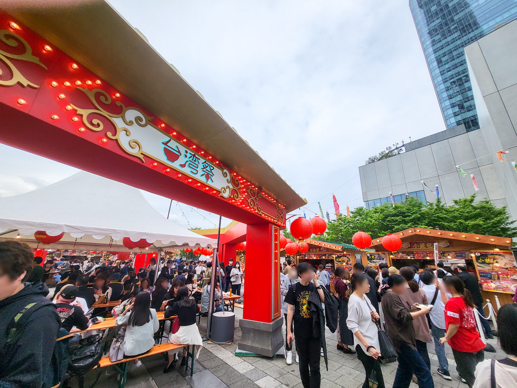 #東京スカイツリー #台湾祭 と #こいのぼり と #ヨックモック
