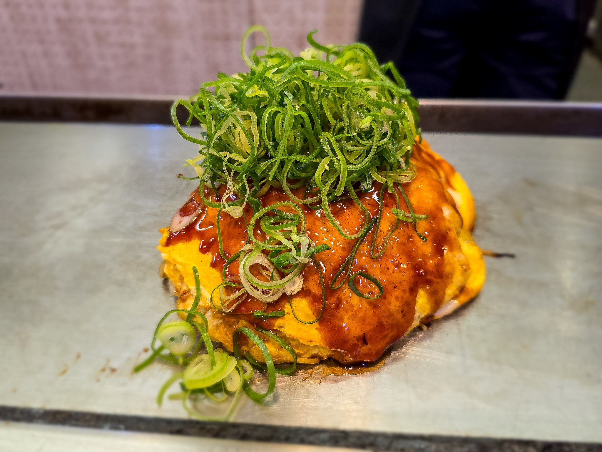 ふわふわの丸い広島風お好み焼き 電光石火 駅前ひろば店