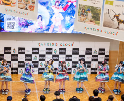 SUPER TUNE ON THE STAGE #すぱちゅん #めたりうむ #かいじゅー #バニクル フリーライブ #カメイドクロック