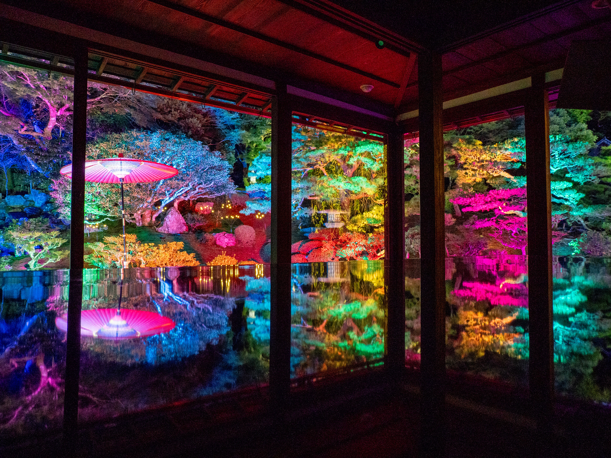 旧竹林院 & 西教寺 夏のライトアップ びわ湖大津 夏の夜もうで2025