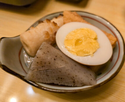 京風おでんや鶏つくねのヘルシーな和食コースで忘年会 銀座ごだいご