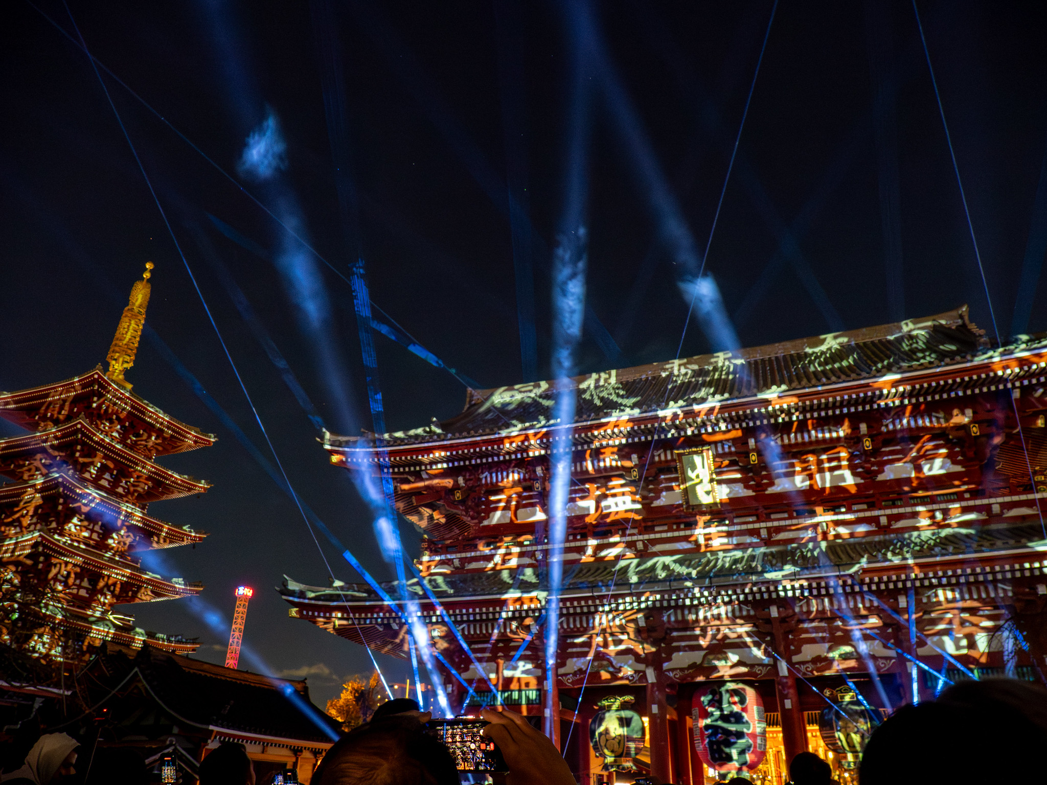 ASAKUSA CULTURE & LIGHTS 2025 #浅草 #プロジェクションマッピング