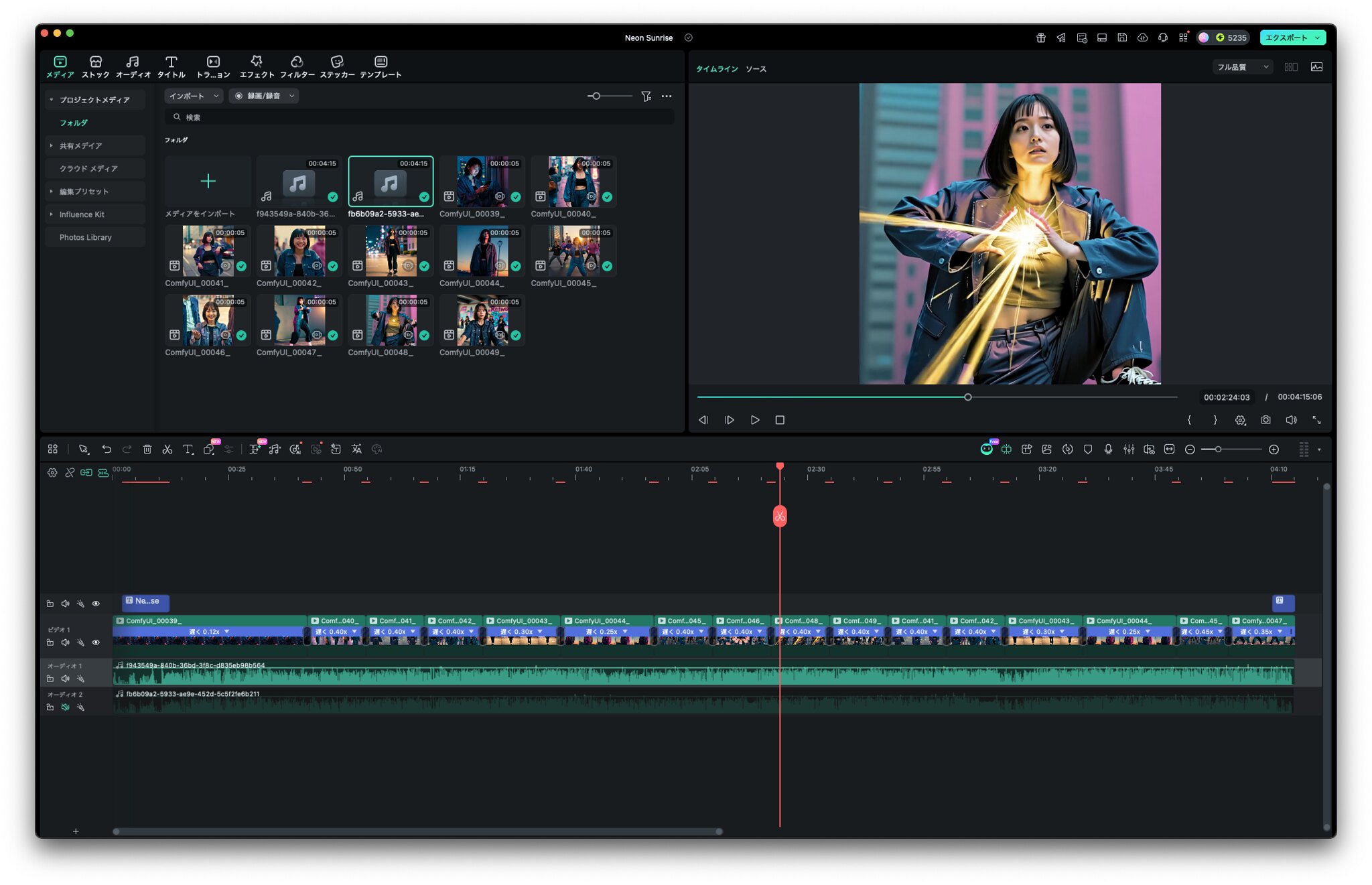 ACE Step 1.5 + WAN2.2 など ローカルAI と ChatGPT で 爆速MV作成 #生成AI