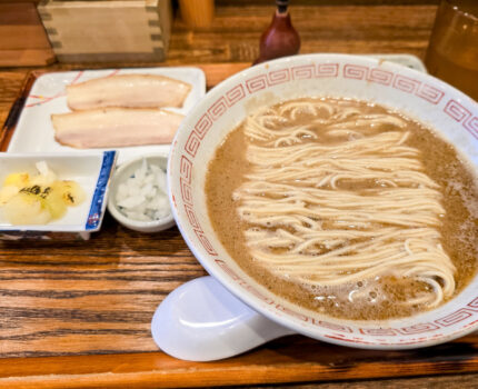 のどぐろの旨味凝縮なこってり濃厚ラーメン 炭火焼濃厚中華そば 大覇道