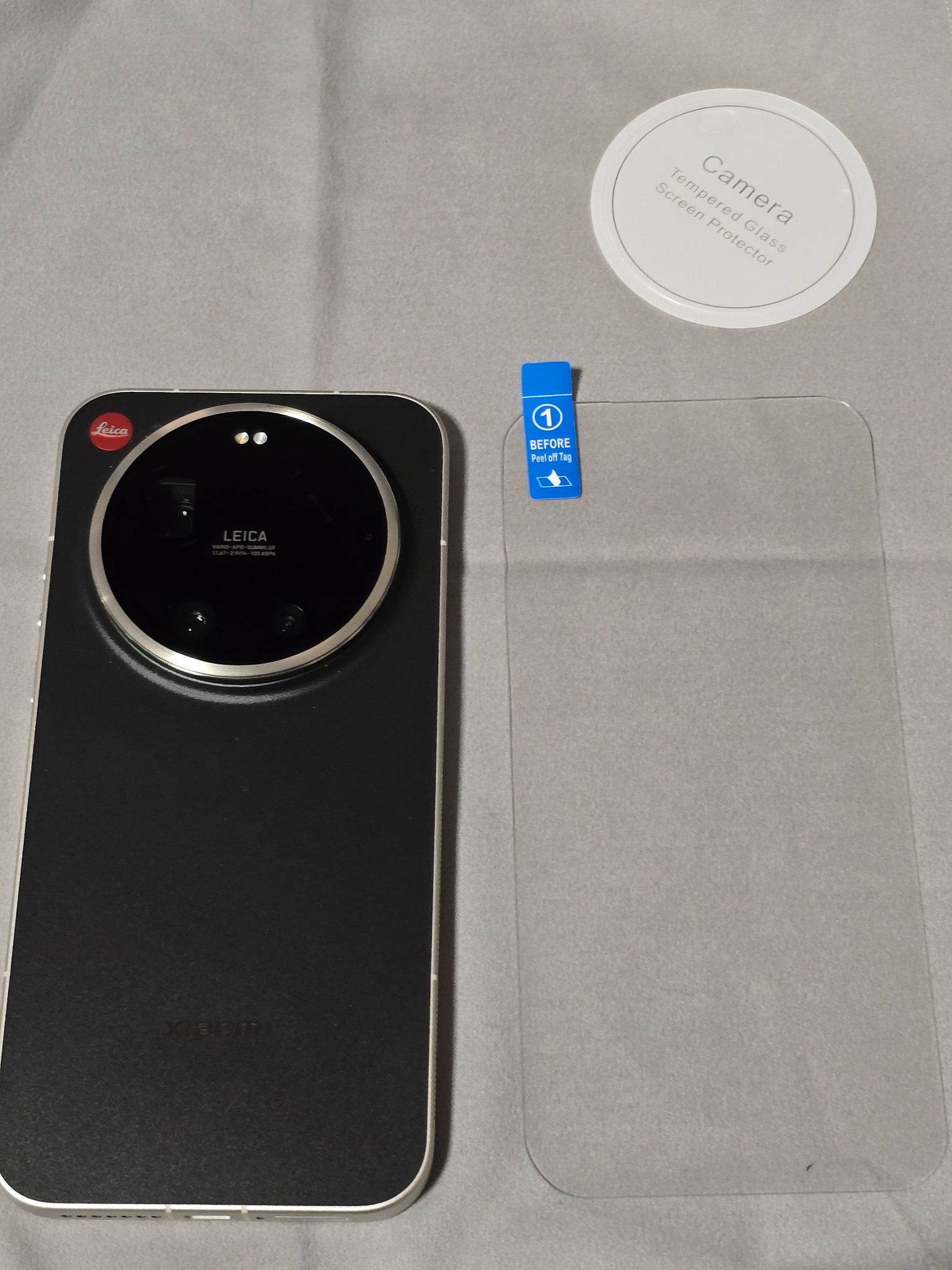 Leica Leitzphone powered by Xiaomi 保護用にガラスフィルム購入 PRODELI For Xiaomi 17 Ultra 専用 ガラスフィルム