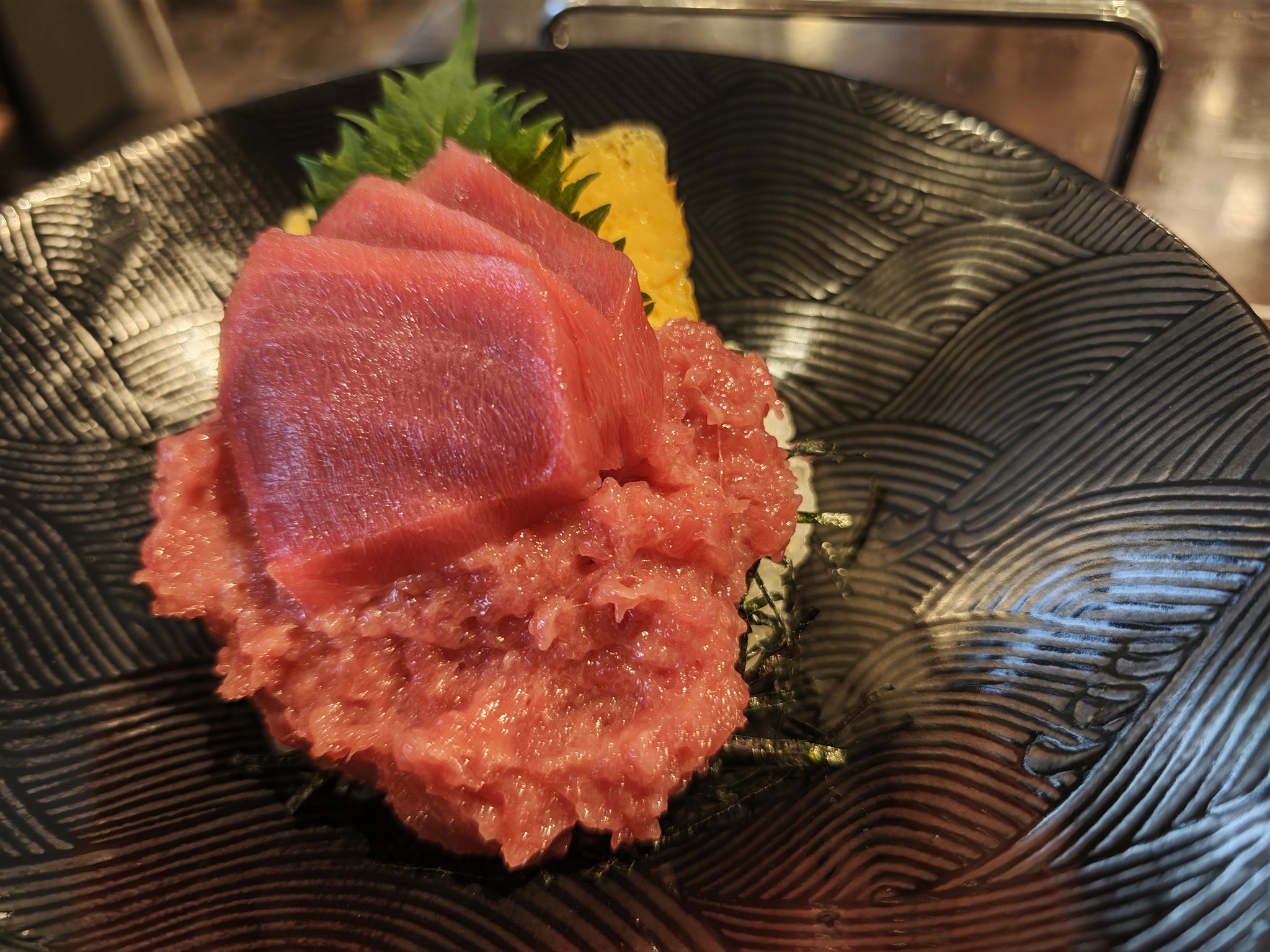 濃厚な本鮪の旨味を楽しめるランチ 本鮪ねぎとろ丼 高はし 錦糸町