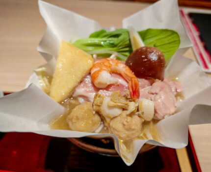 一人紙鍋で楽しむ昼ちゃんこ ちゃんこ霧島 両国 江戸NOREN店