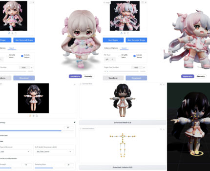 1枚の画像から3Dモデル作成などローカル3D生成AIを試してみました #Hunyuan3Dv2 #AniGen #AI4AnimationPy #Sharp
