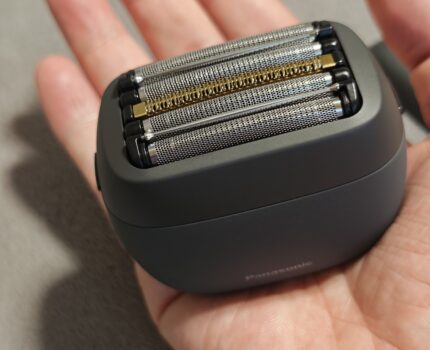 USB-C充電対応で旅行にも最適 手のひらサイズの5枚刃シェーバー パナソニック ラムダッシュ パームイン ES-PV3A-K