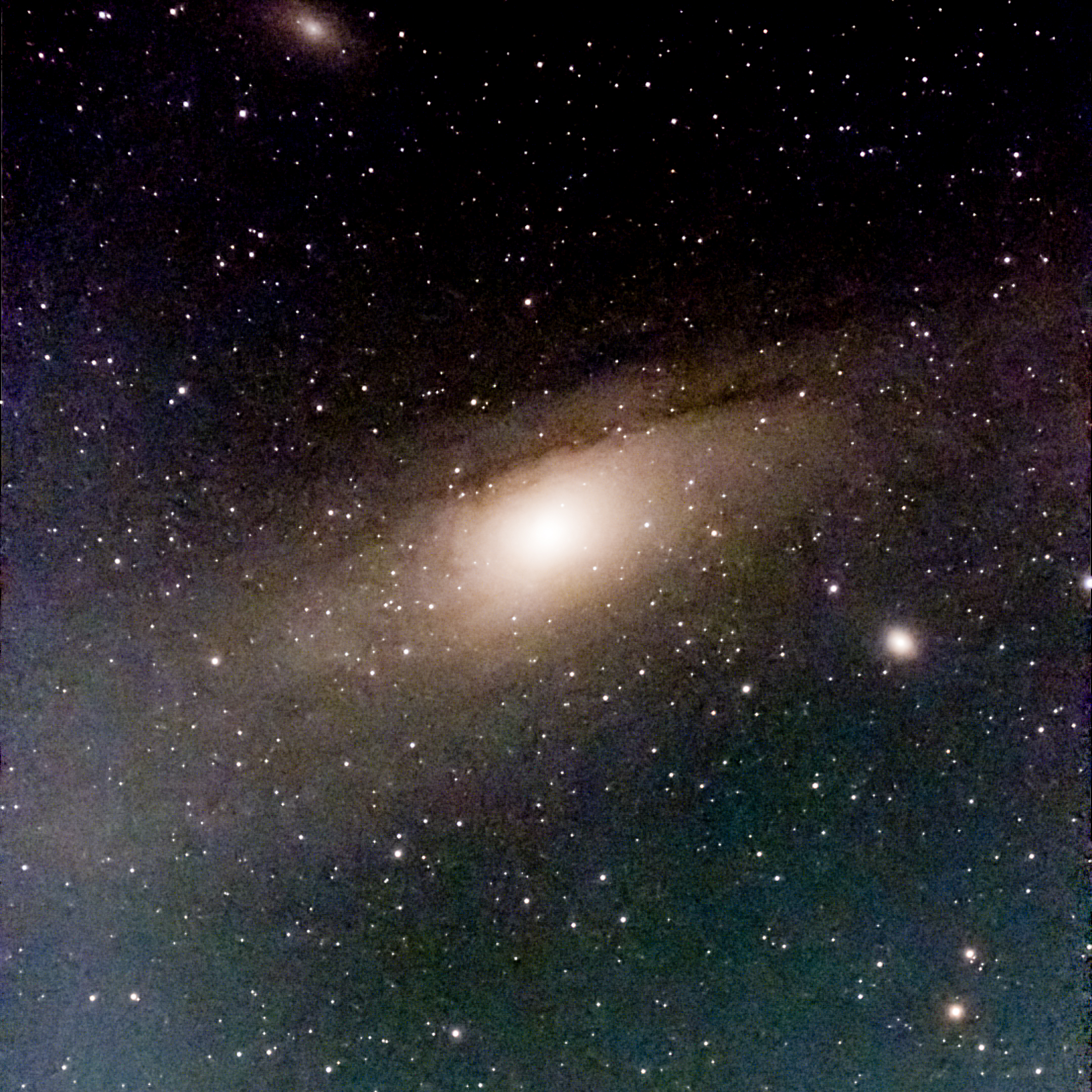 Seestar S30 で アンドロメダ銀河（M31）を撮影