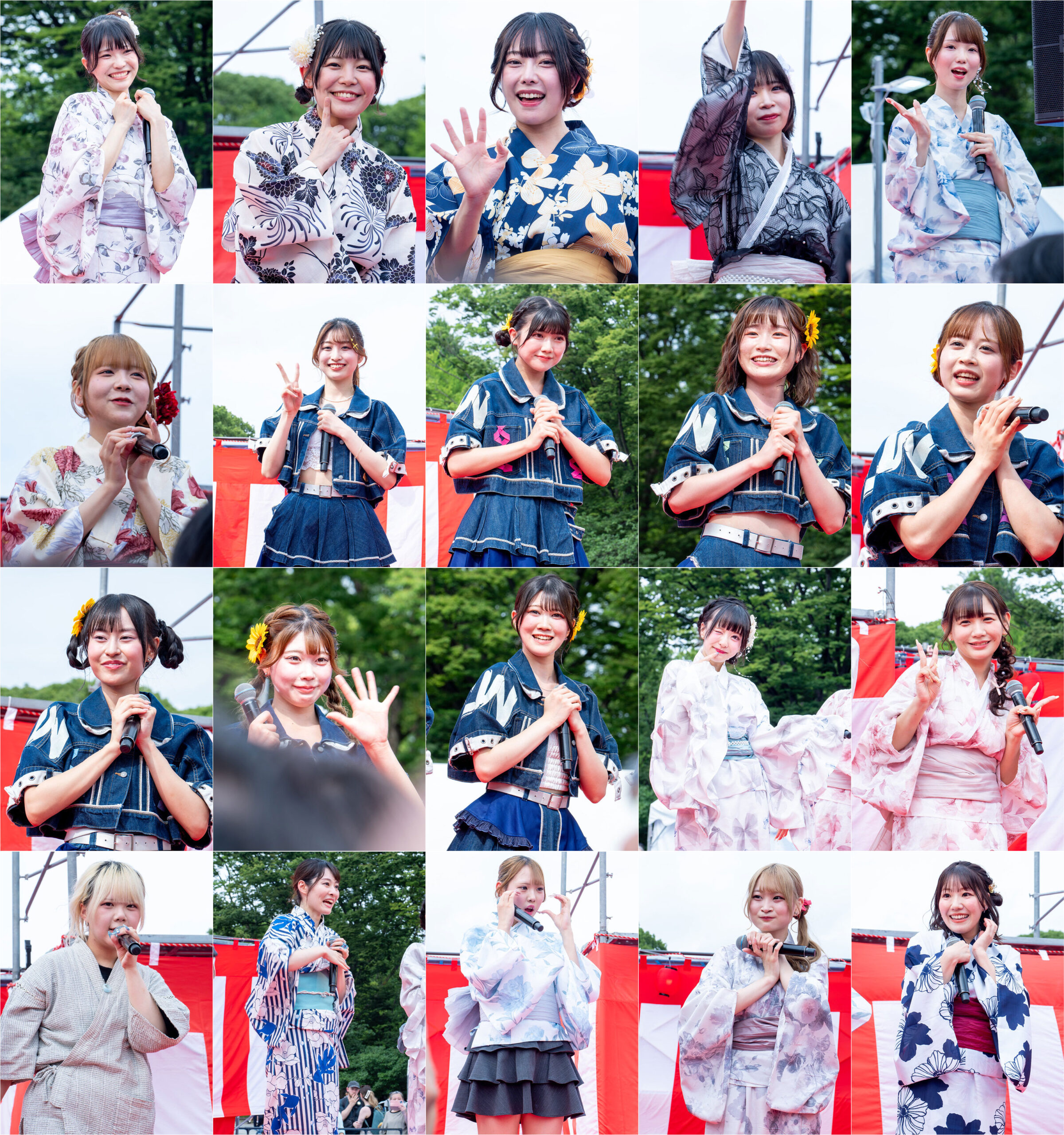 メガ盛り MAX-Live 0704 – @ビールと浴衣で盆踊りin上野 その１ #ブルーなままで #リリワン #アイドルキャリア #メガ盛りMAX