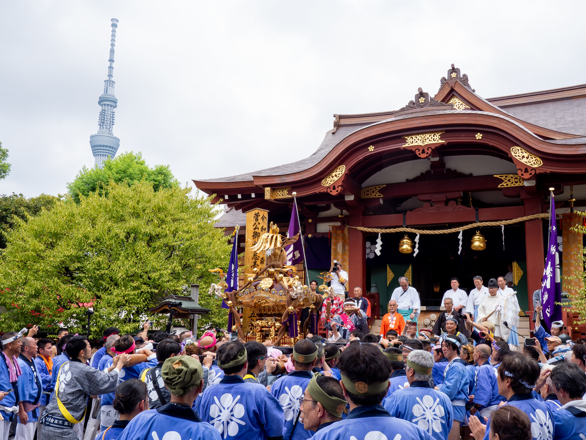 亀戸天神社大祭2026 氏子神輿宮入・連合渡御