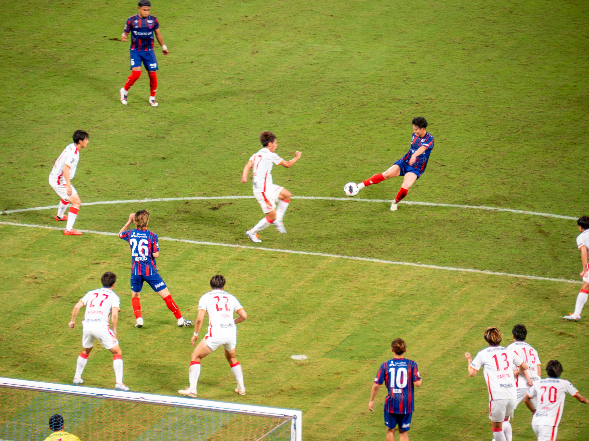 明治安田Ｊ１リーグ 第8節 FC東京 vs 名古屋グランパス MUFGスタジアム #後藤真希 #名探偵コナン